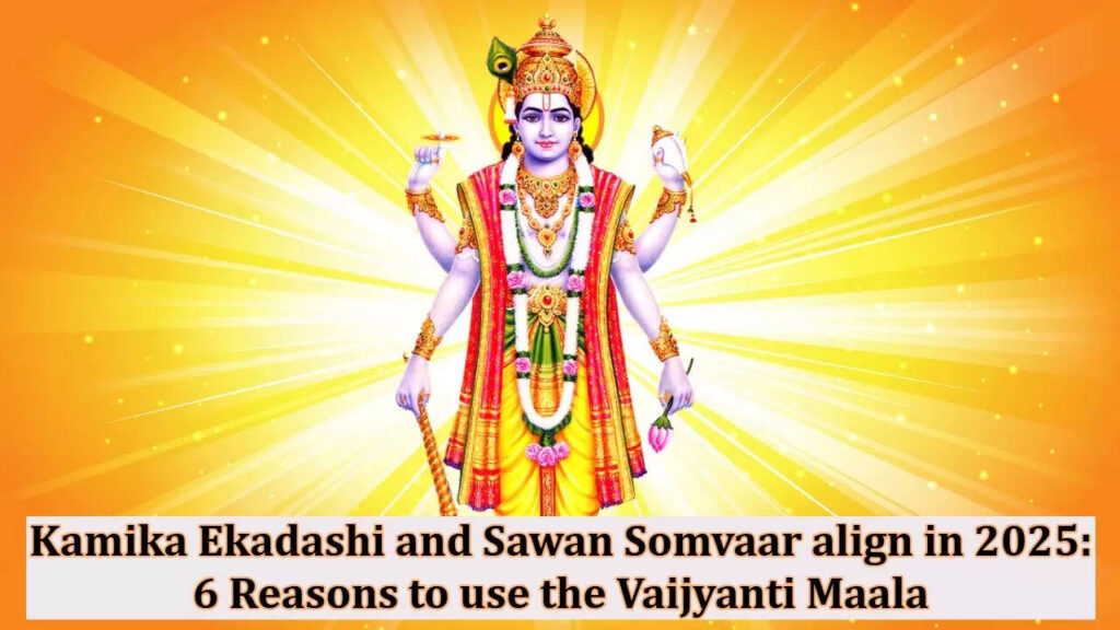 Kamika Ekadashi and Sawan Somvaar align in 2025: 6 Reasons to use the Vaijyanti Maala