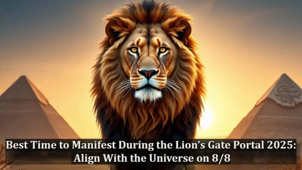 Best time to manifest during the Lion’s Gate Portal 2025: Align with the universe on 8/8