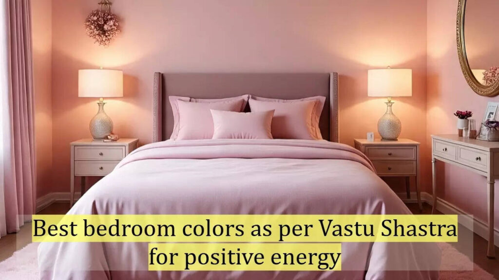 Best bedroom colors as per Vastu Shastra for positive energy