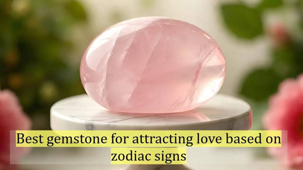 Best gemstone for attracting love based on zodiac signs