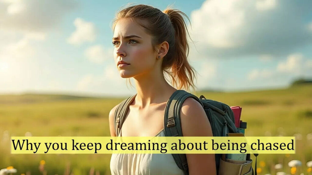 Why you keep dreaming about being chased