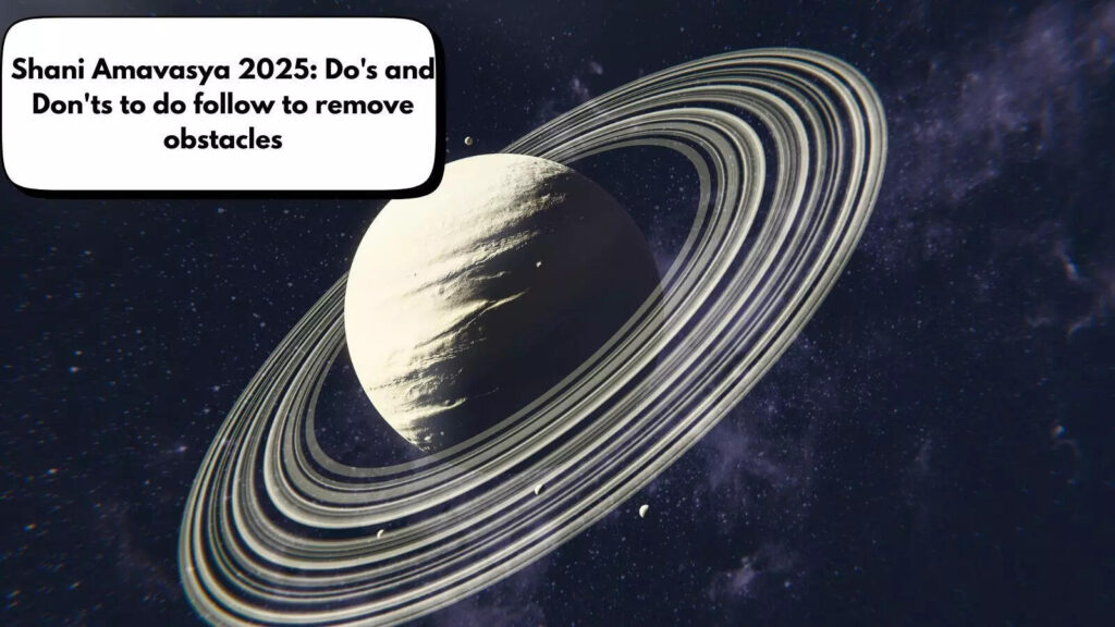 Shani Amavasya 2025: Do's and Don'ts to follow to remove obstacles