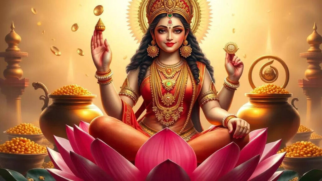 Shri Laxmi Mata Ki Aarti, Laxmi Ji Ki Aarti Lyrics in Hindi